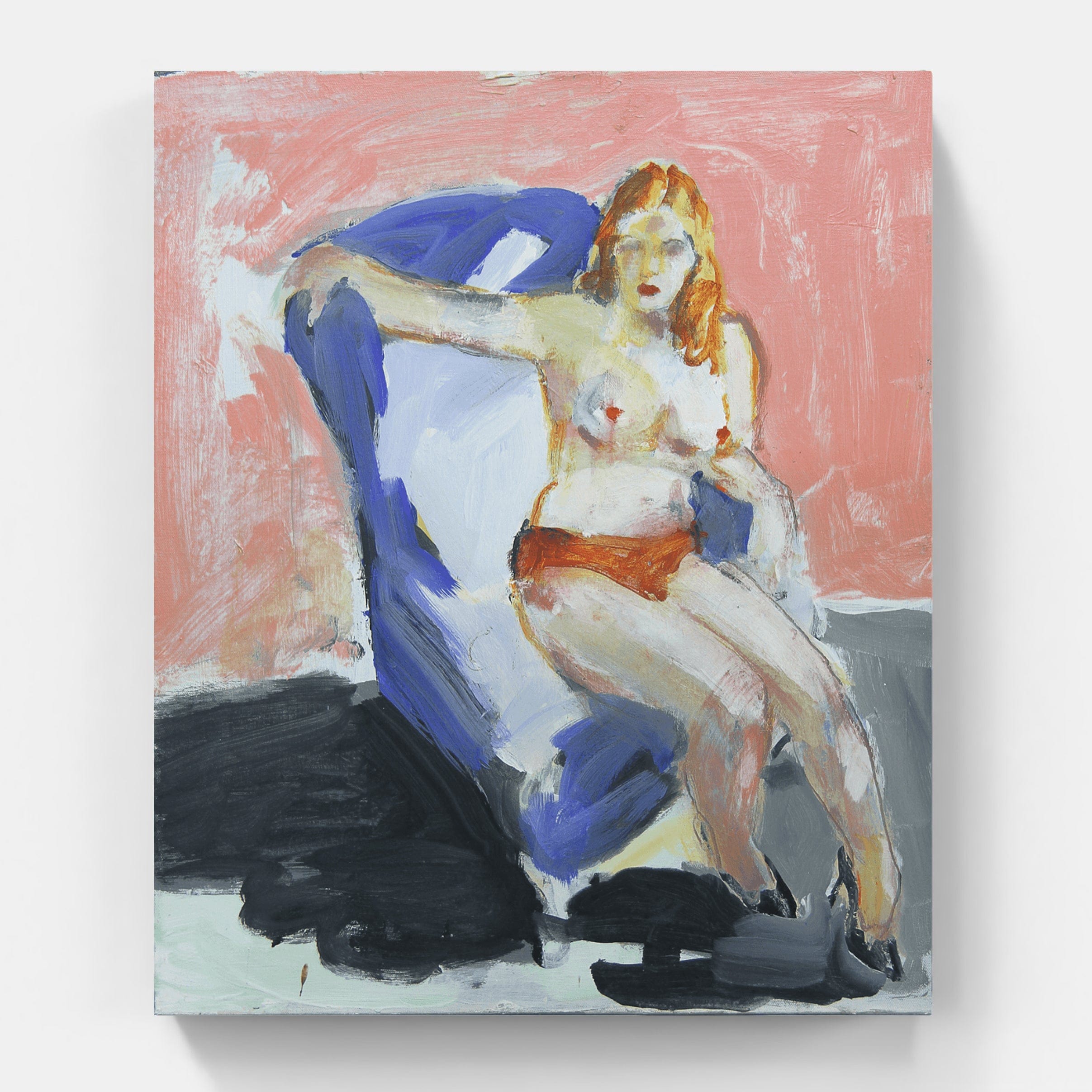 Colleen Ross Fine Art Gallery Paintings Nude Study Studio