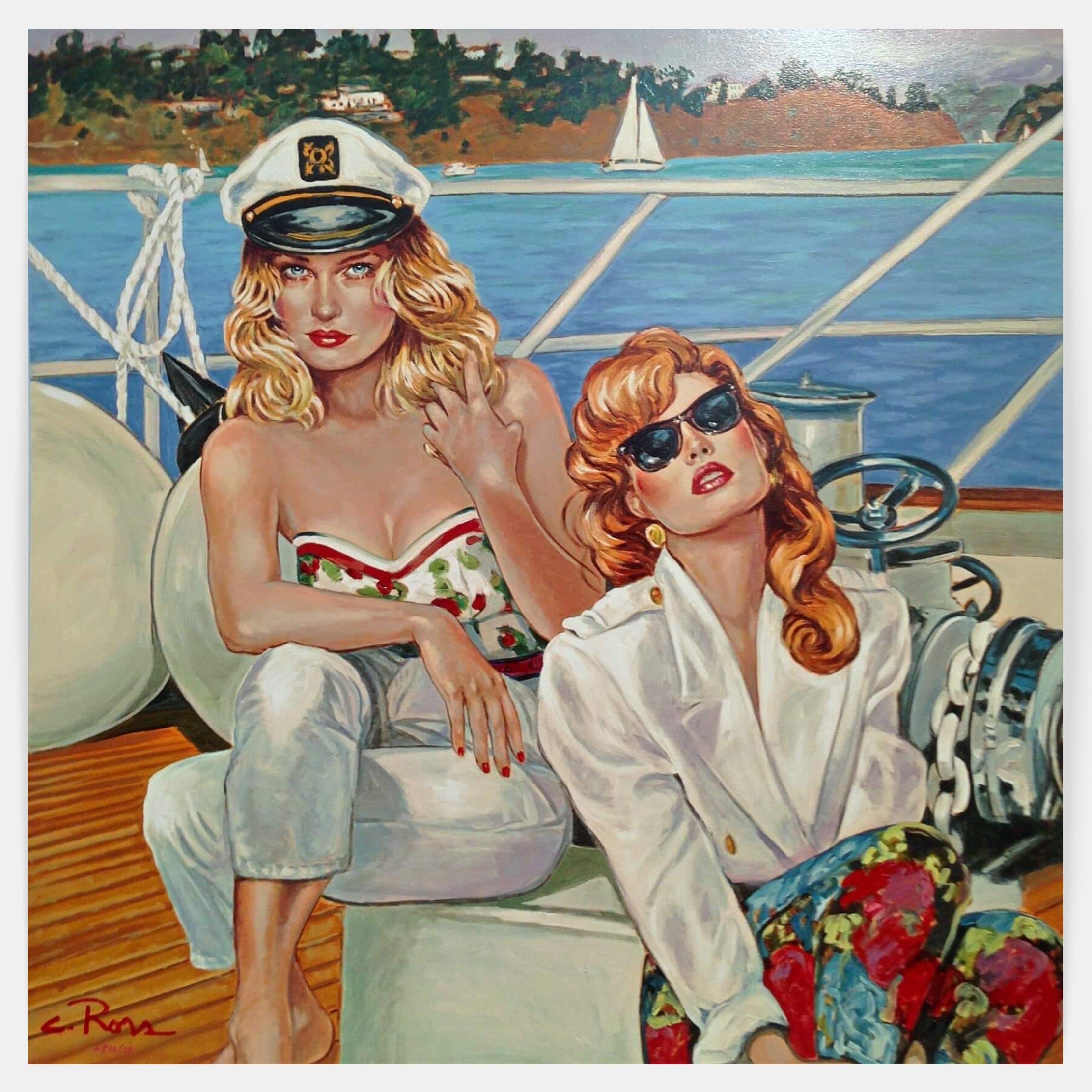 Colleen Ross Fine Art Gallery Limited Edition Serigraph I've Got Dreams To Remember A.P., 1991