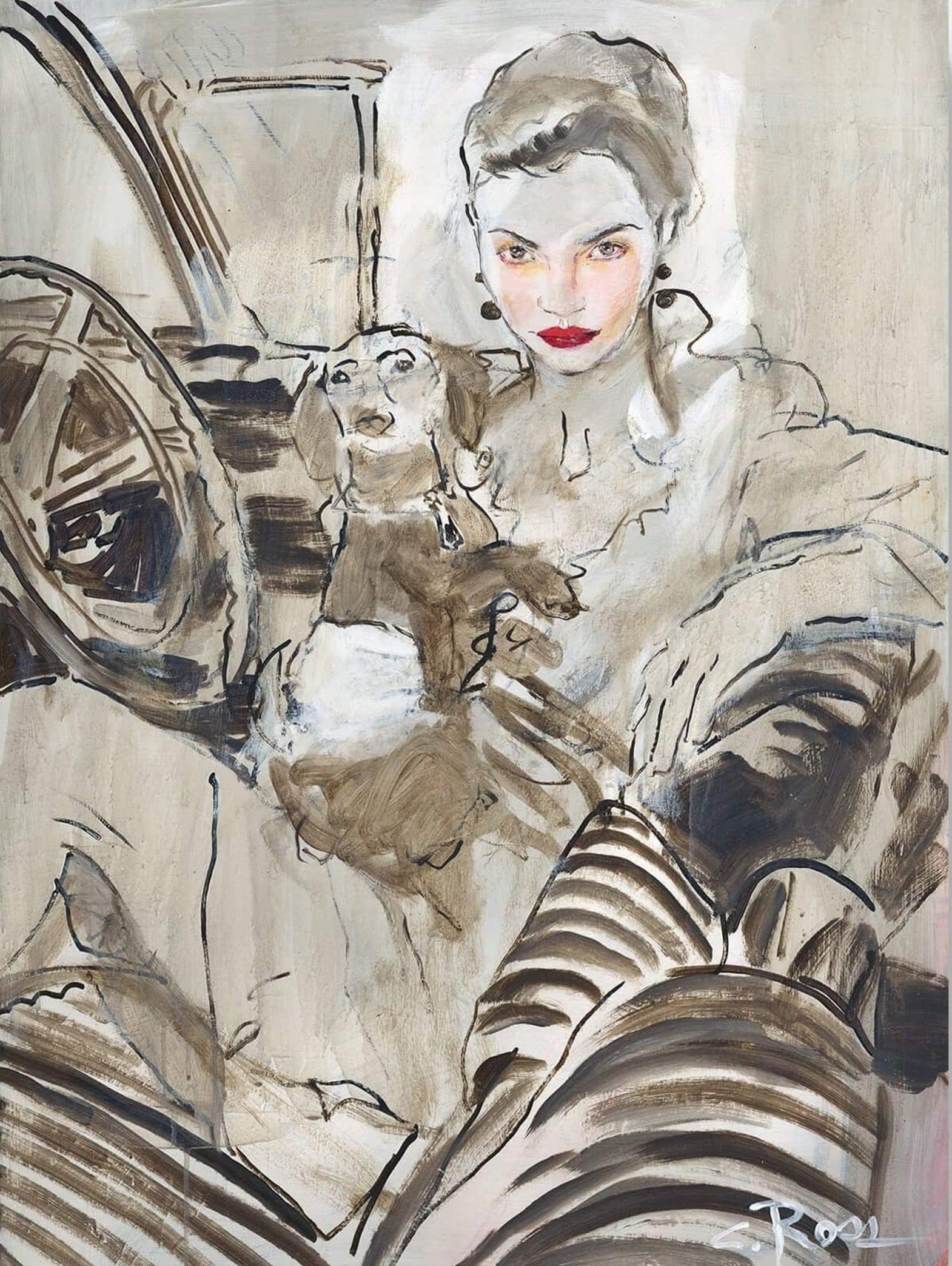 Colleen Ross Fine Art Gallery Paintings Come Take A Ride, 2019