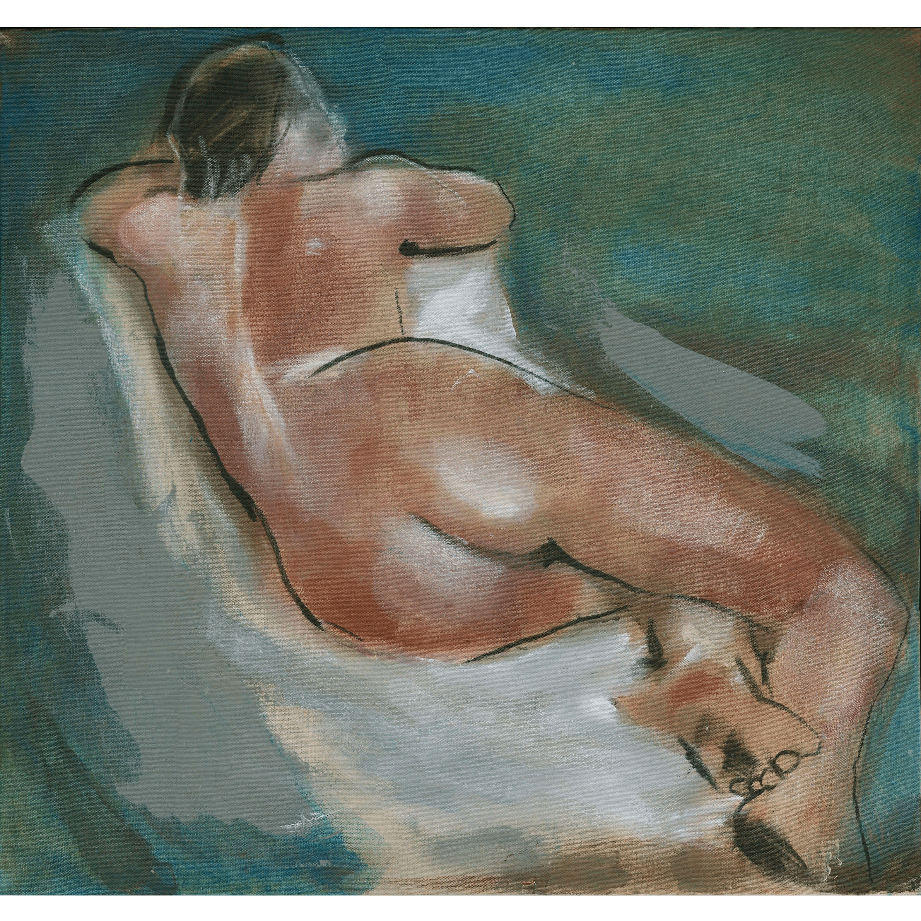 Colleen Ross Fine Art Gallery Paintings Studio Nude VI