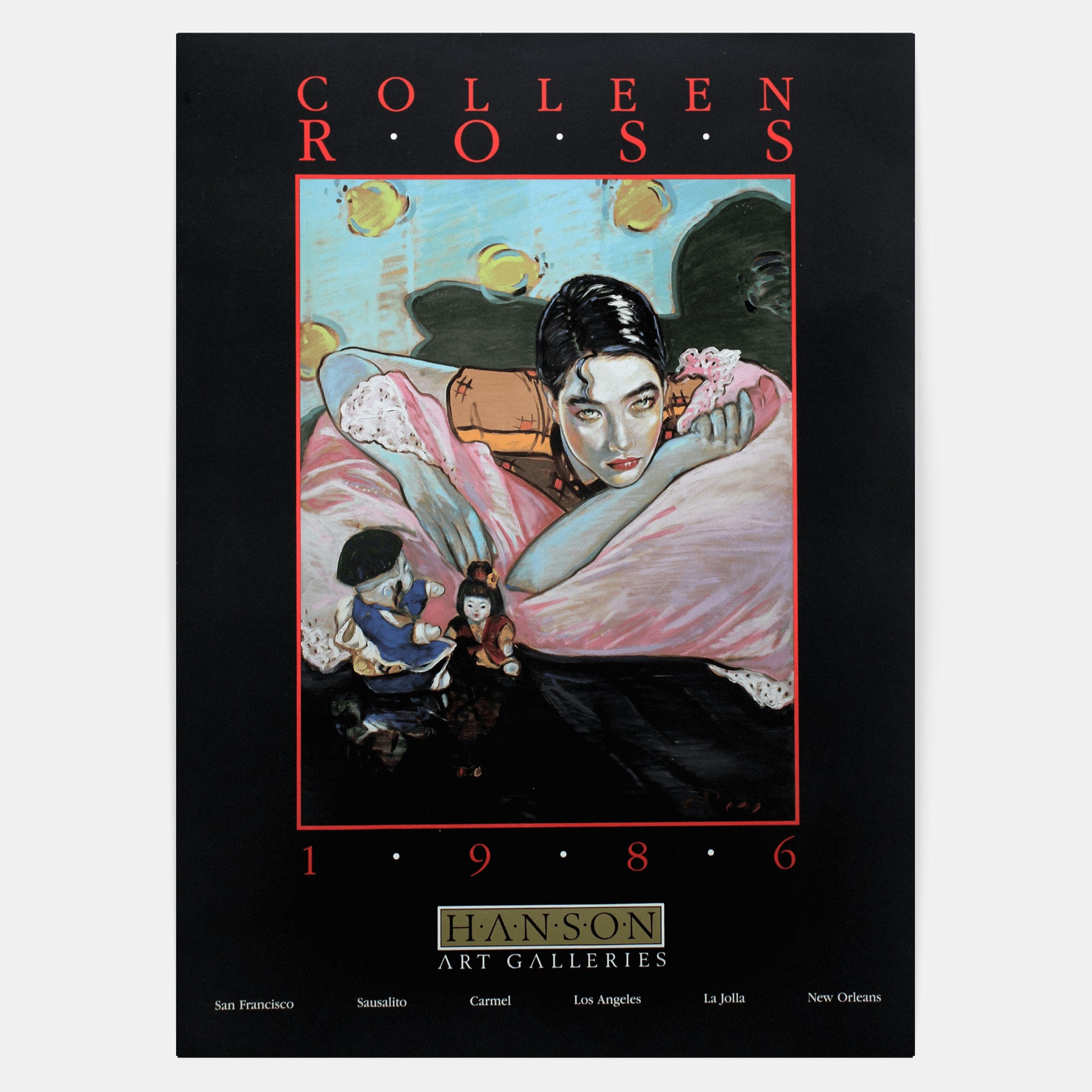 Colleen Ross Fine Art Gallery Poster Colleen Ross Poster, 1986
