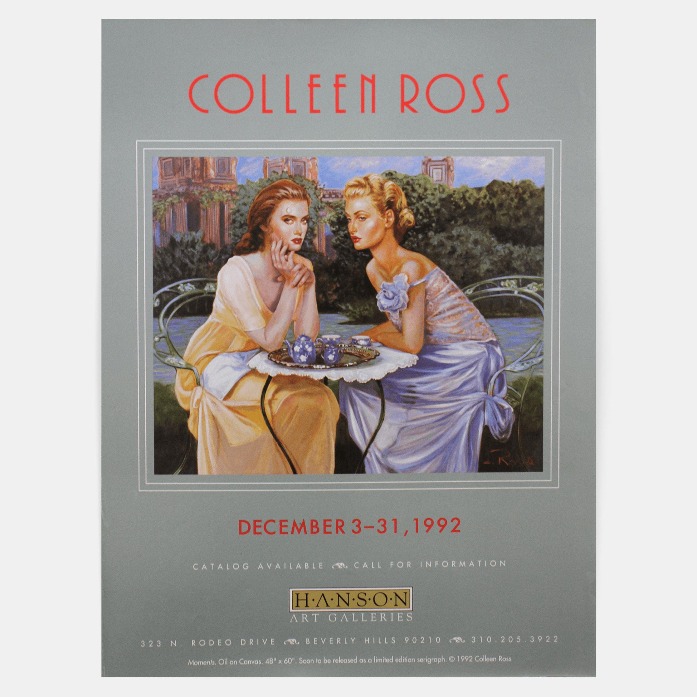 Colleen Ross Fine Art Gallery Poster Moments Poster, 1992