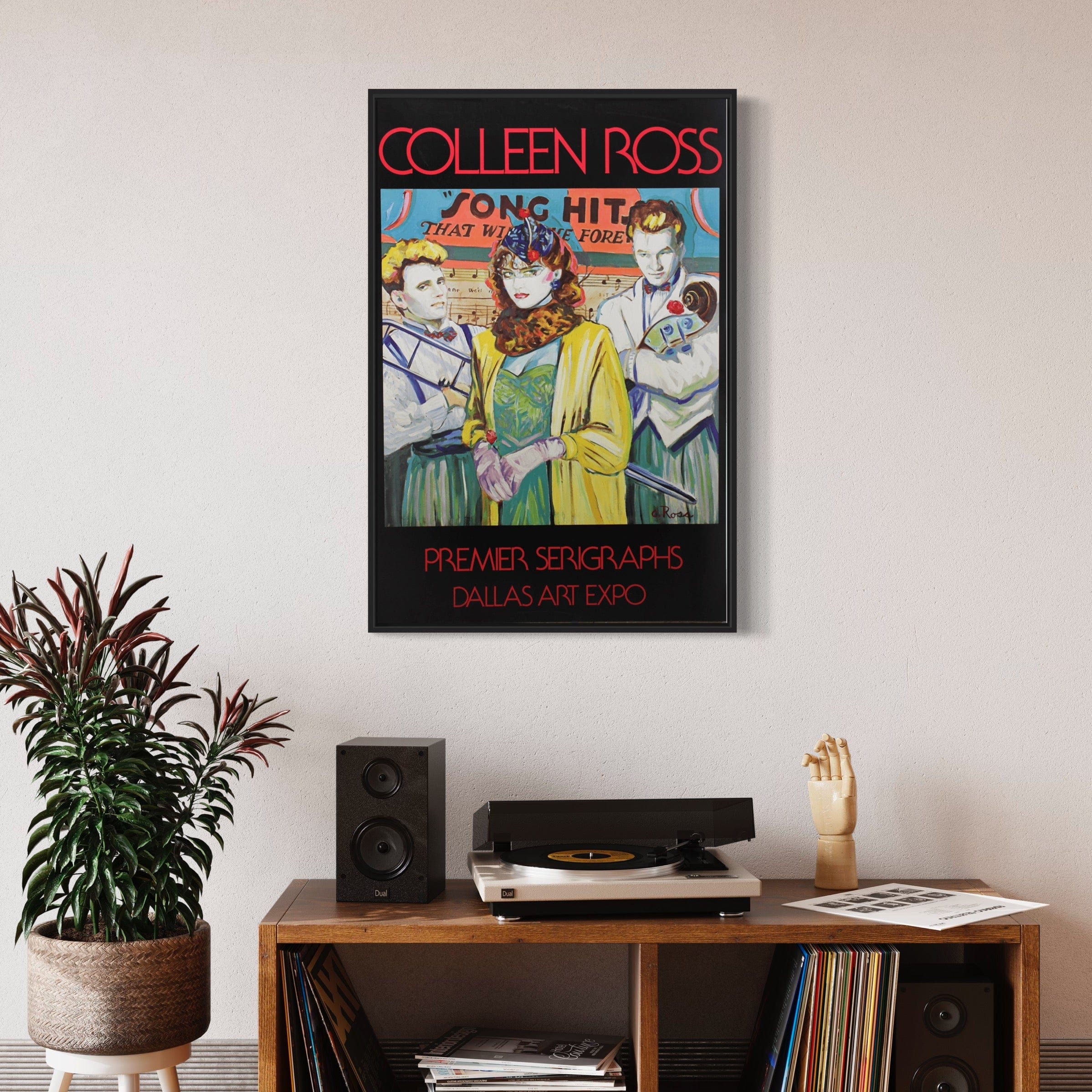 Colleen Ross Fine Art Gallery Poster Song Hits Poster, 1988
