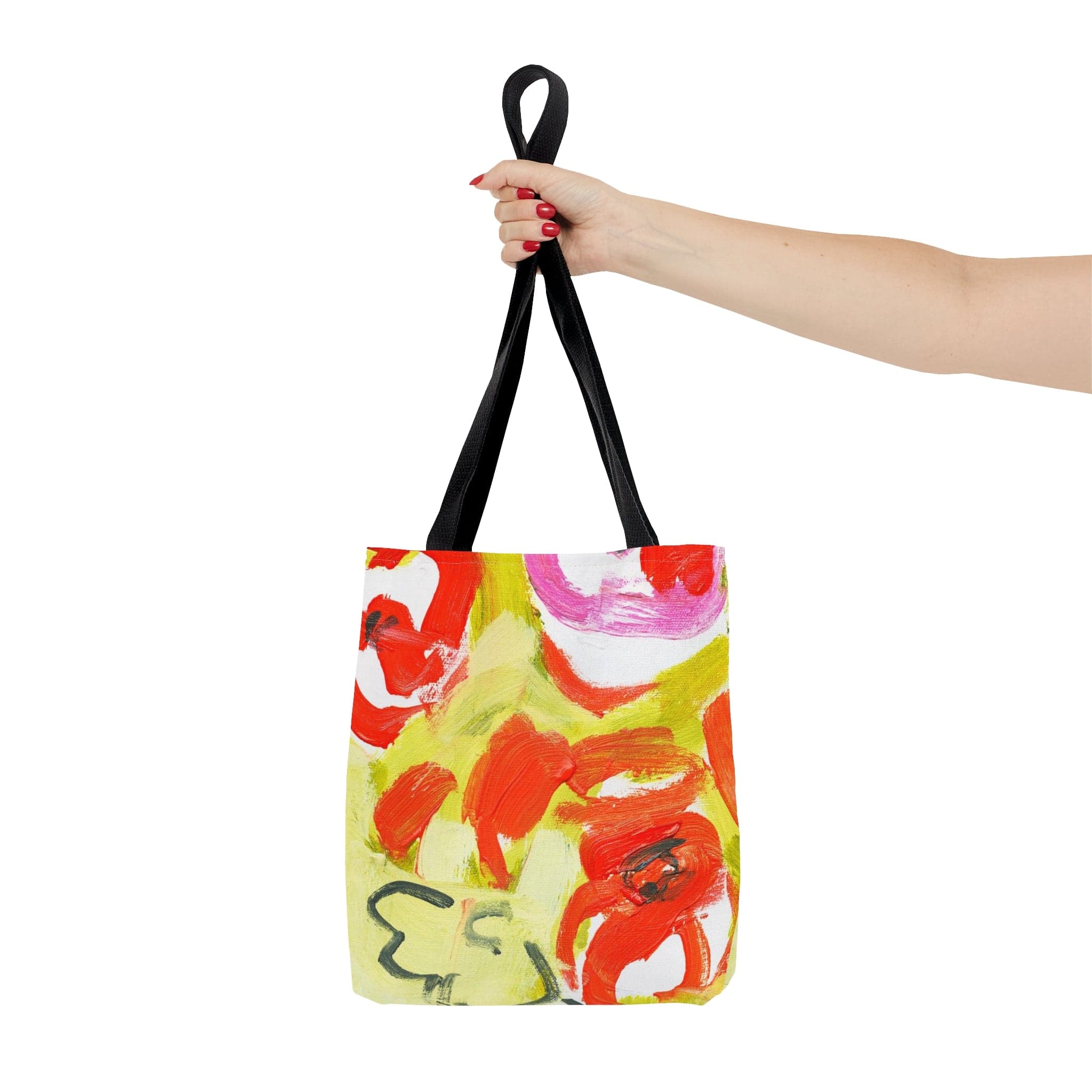 Printify Bags Flower Pop Tote Bag II