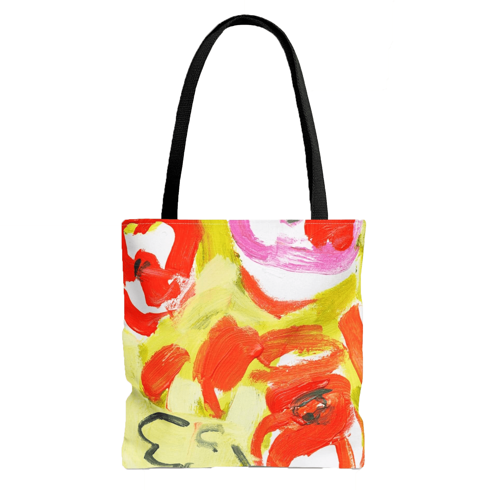 Printify Tote Bag Flower Pop Tote Bag II