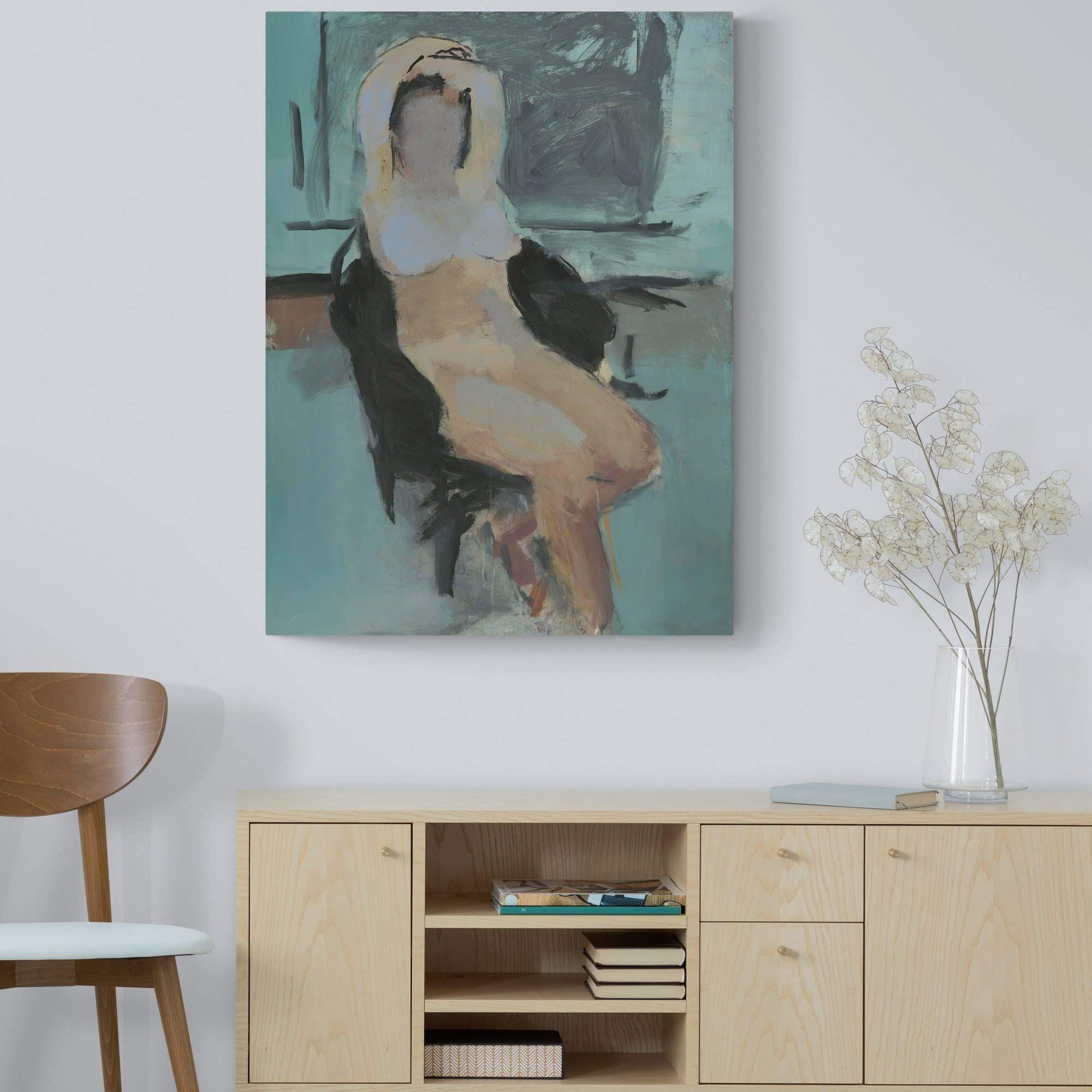 Colleen Ross Fine Art Gallery Original Artwork Studio Nude I, 2020